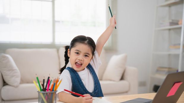 Ilustrasi Anak Cerdas