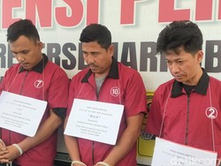 3 Warga Palembang Ditangkap Bawa Sabu dari Provinsi Aceh