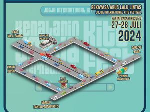 Info Dab! Ada Rekayasa Lalu Lintas di Parangtritis Akhir Pekan Ini