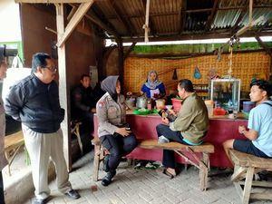 Pedagang di Pasar Ponorogo Diajak Jauhi Judi Online dan Miras