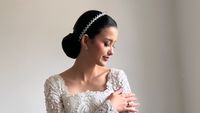 8 Pesona Sarah Menzel, Calon Mantu Anang Hermansyah Bergaya bak Pengantin