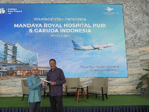 RS Mandaya Puri Jadi Partner Rumah Sakit Pertama Garuda Indonesia