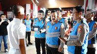 Suasana Hari Pertama Pemeriksaan Penampilan Catar Akpol 2024