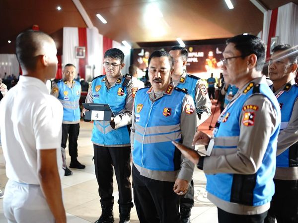 Suasana Hari Pertama Pemeriksaan Penampilan Catar Akpol 2024