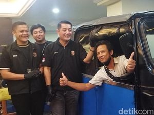 Senangnya Haris, Bajajnya yang Hilang 3 Bulan Lalu Akhirnya Kembali