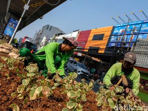 Biar Asri, Jalur Hijau Kolong MRT Fatmawati Ditata Biar Asri, Jalur Hijau Kolong MRT Fatmawati Ditata