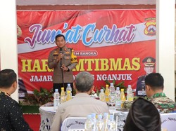 Blusukan Jumat Curhat, Salah Satu Cara Jaga Kamtibmas di Nganjuk