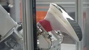 Canggih! Lengan Robot Ini Bikin Sepatu Maraton dalam Waktu Tiga Menit