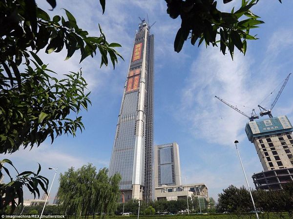 Potret Gedung Mangkrak Tertinggi Dunia buat Orang Kaya yang Kini Terbengkalai