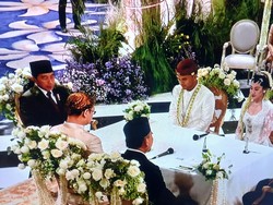 Jokowi Jadi Saksi Pernikahan Thariq dan Aaliyah