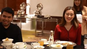 Mewahnya Acara Food Tasting Thariq Halilintar dan Aaliyah Massaid