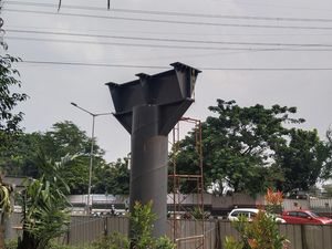 Pemprov DKI Bangun JPO di Jl Dewi Sartika Jaktim, Begini Progresnya