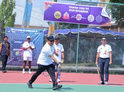 Pemkot Palembang Gelar Turnamen Tenis Meriahkan HUT RI