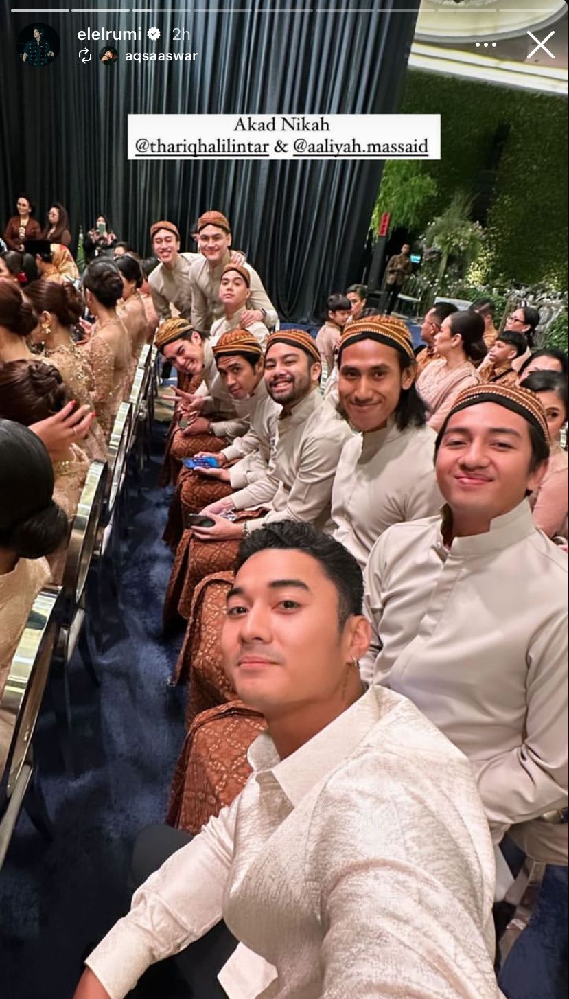 Pernikahan Aaliyah Massaid dan Thariq Halilintar