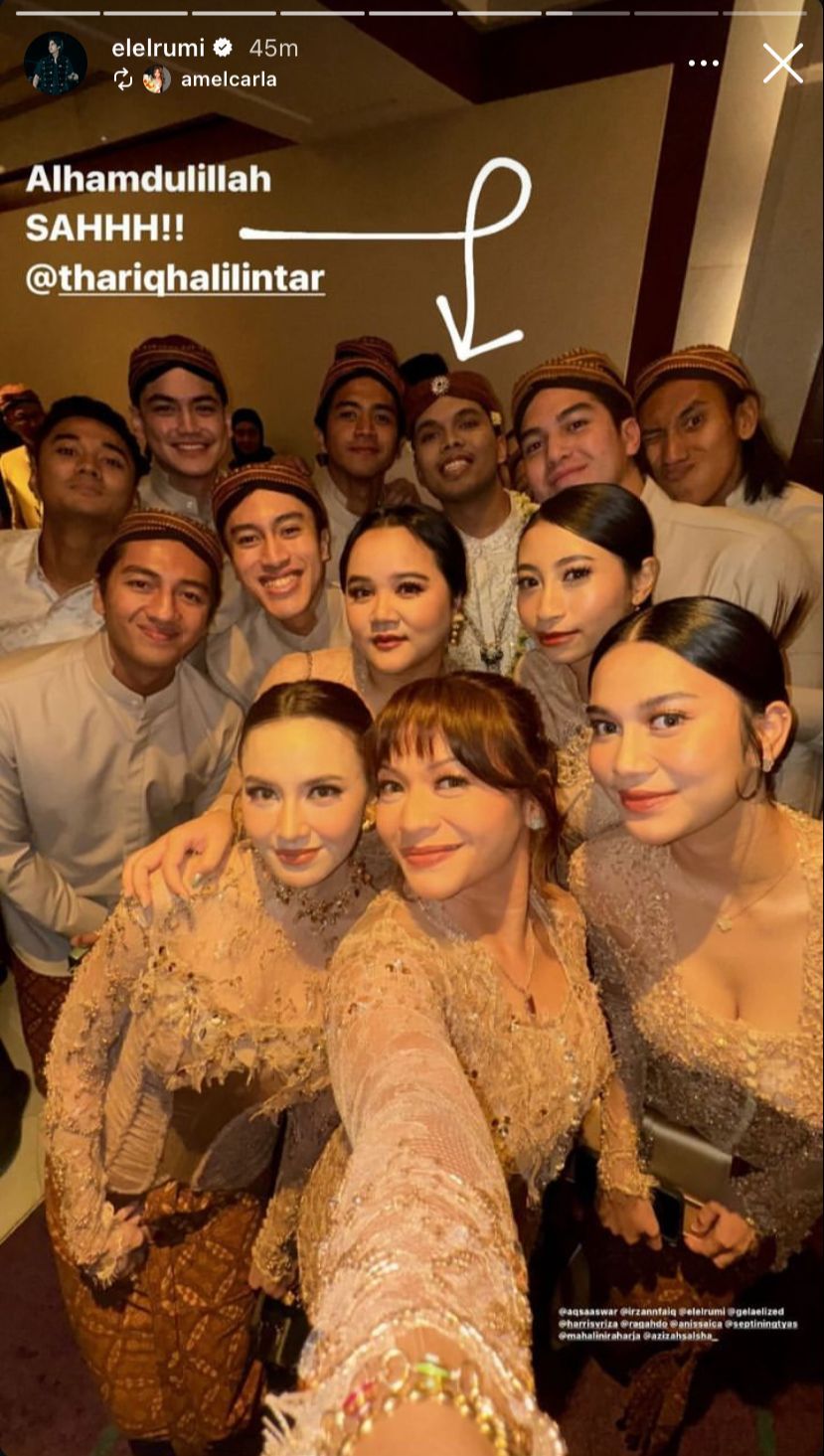 Pernikahan Aaliyah Massaid dan Thariq Halilintar