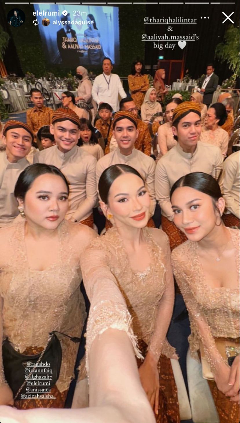Pernikahan Aaliyah Massaid dan Thariq Halilintar