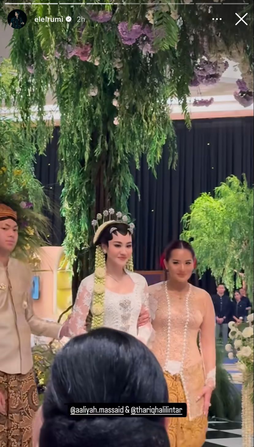 Pernikahan Aaliyah Massaid dan Thariq Halilintar