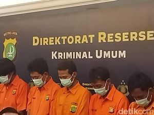 Bukan 7, Ini 5 Peran Tersangka Sindikat Pemutilasi Bajaj