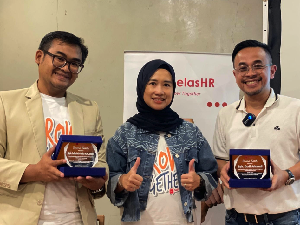 KelasHR Rangkul Direktur tiket.com Latih UMKM & Startup di Bandung