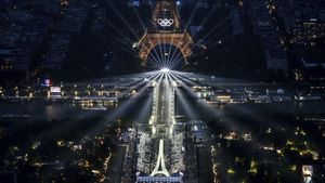 Potret Semarak Pembukaan Olimpiade Paris 2024