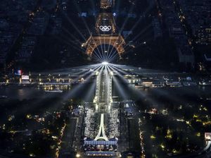 Potret Semarak Pembukaan Olimpiade Paris 2024 Potret Semarak Pembukaan Olimpiade Paris 2024