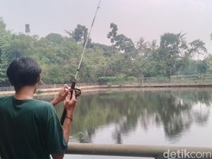 Hutan Kota Munjul Jadi Spot Favorit Mancing dan Refreshing Warga Hutan Kota Munjul Jadi Spot Favorit Mancing dan Refreshing Warga
