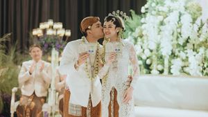 Thariq Halilintar Cium Aaliyah Massaid Usai Ijab Kabul