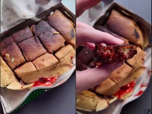 Begini Tampilan dan Rasa Martabak Rating Terburuk di Ojol