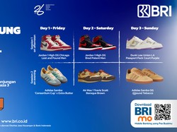 Banyakin Nabung di BRImo Bisa Dapat Sneaker Keren di USS Downtown Market!