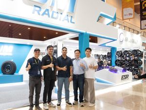 Produk Ban Rekomendasi Drifter Top RI Amandio Hadir di GIIAS 2024