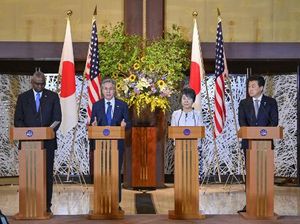 AS-Jepang Kritik China dan Rusia di Pertemuan Tingkat Tinggi AS-Jepang Kritik China dan Rusia di Pertemuan Tingkat Tinggi