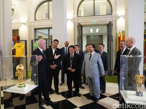 Usai Temui Presiden IOC, Prabowo Lanjut Bertemu Presiden FIFA di Paris Usai Temui Presiden IOC, Prabowo Lanjut Bertemu Presiden FIFA di Paris