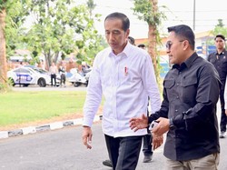 Jokowi dan Iriana Bermalam di Kantor Presiden IKN Hari Ini