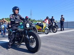 Alasan Jokowi Motoran saat Jajal Tol IKN