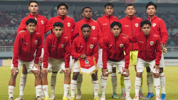 Skuad Timnas Indonesia di Piala AFF U-19 2024.