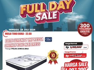 Beli Kasur di Transmart Full Day Sale Kasih Potongan Gede, Hemat Rp 1,4 Jutaan