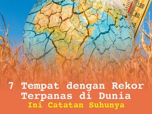Infografis: 7 Benua Ini Punya Tempat Rekor Terpanasnya, di Mana Saja? Infografis: 7 Benua Ini Punya Tempat Rekor Terpanasnya, di Mana Saja?