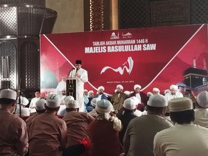 Sambangi Tabligh Akbar di Istiqlal Anies Didoakan Sukses di Pilkada Jakarta