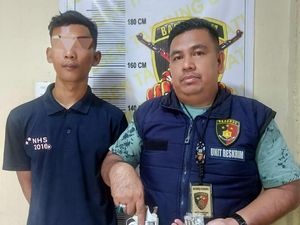 Terjaring Razia Saat Bawa Senpira, Pria di Ogan Ilir Diamankan Polisi