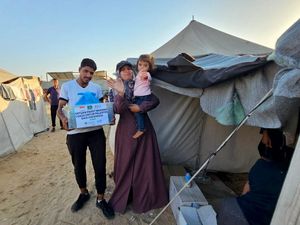 Bantuan dari Indonesia untuk Anak-anak Palestina Terus Mengalir