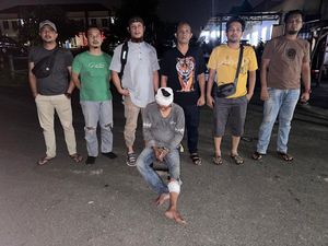 1 Buronan Pencurian Uang Rp 1 Miliar di Pangkalpinang Ditangkap, Pelaku Ditembak