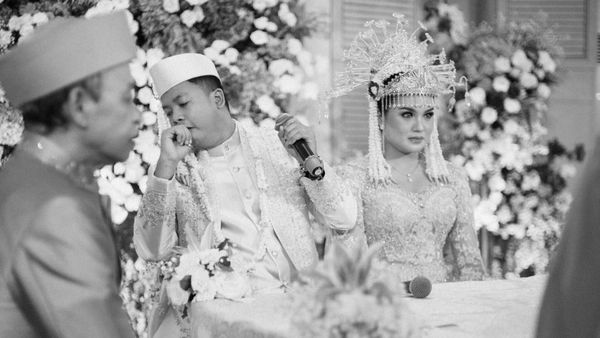 Dustin Tiffani Tetap Batuk Saat Nikah, Untungnya Ijab Kabul Lancar
