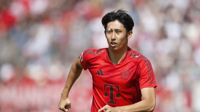 Hiroki Ito JULICH - Hiroki Ito of FC Bayern Munchen during the friendly match between 1.FC Duren and FC Bayern Munchen at Karl-Knipprath Stadium on July 28, 2024 in Julich, Germany. ANP | Hollandse Hoogte | BART STOUTJESDIJK (Photo by ANP via Getty Images)