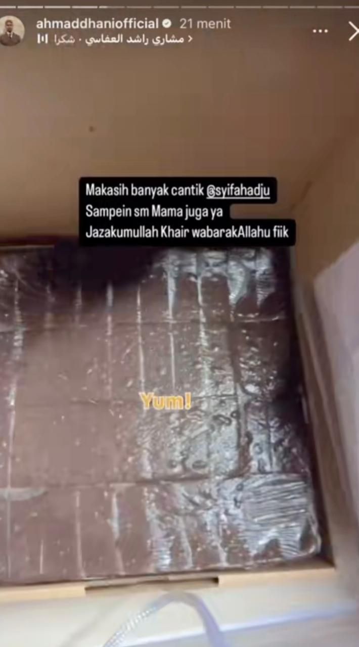 Instagram Story Ahmad Dhani