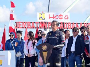 Jembatan Pulau Balang Diresmikan Jokowi, Balikpapan-IKN Cuma 1,5 Jam Jembatan Pulau Balang Diresmikan Jokowi, Balikpapan-IKN Cuma 1,5 Jam