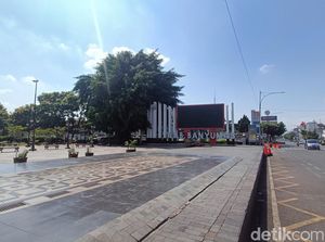 Nobar Final AFF U-19 Timnas di Alun-alun Purwokerto, Rekayasa Lalin Situasional Nobar Final AFF U-19 Timnas di Alun-alun Purwokerto, Rekayasa Lalin Situasional