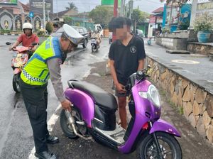 Operasi Patuh Agung, 66 Pelajar di Karangasem Ditilang Operasi Patuh Agung, 66 Pelajar di Karangasem Ditilang