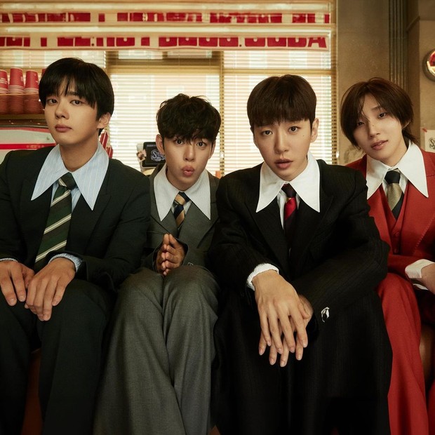 Potret B.A.P dalam foto konsep album 'Curtain Call'