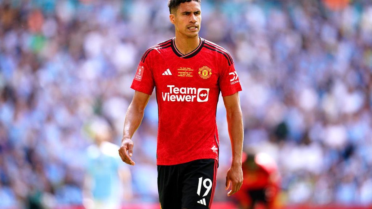 Raphael Varane resmi gabung Como (PA Images via Getty Images/John Walton - PA Images)