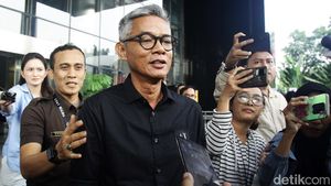 Ekspresi Wahyu Setiawan Usai 6 Jam Diperiksa KPK soal Harun Masiku
